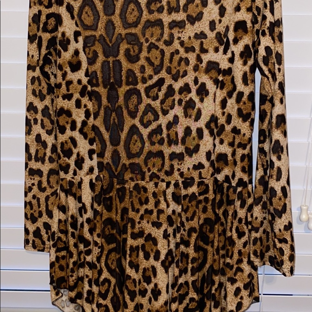 Leopard Print Mini Dress - Picture 2 of 2